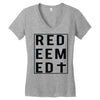 redeemed Women's V-Neck T-Shirt