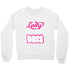 lady lift like a boss Crewneck Sweatshirt