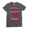 short and fat Ladies Fitted T-Shirt