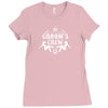 Old West Bachelor Party - Groom's Crew Version Ladies Fitted T-Shirt
