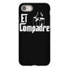 el compadre   the godfather in spanish espanol movie symbol mexcian te iPhone 8 Case