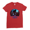 Big Foot Ladies Fitted T-Shirt