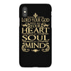 love the lord your god heart soul mind iPhoneX