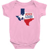 texan boxer lover Baby Bodysuit