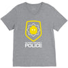 super secret police V-Neck Tee