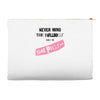never mind the bulldogs Accessory Pouches