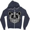 panda zentagle Zipper Hoodie