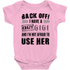Back Off Crazy Gigi Afraid To Use Her Baby Onesie