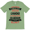 Super Cool Grandad Of A Freaking Awesome Grandson T-Shirt