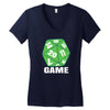 game Women's V-Neck T-Shirt