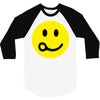 skydiving face 3/4 Sleeve Shirt