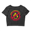 non flammable challenge accepted Crop Top