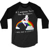 ls mug eat rainbow eat les 3/4 Sleeve Shirt