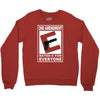 second amendment rated e for everyone Crewneck Sweatshirt