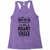 There's This Girl Who Stole My Heart She Calls Me Uncle Racerback Tank