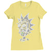 scientific sketch Ladies Fitted T-Shirt