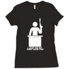 i just did my first desk pop Ladies Fitted T-Shirt