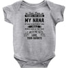 Dear Nana, Love, Your Favorite Baby Onesie