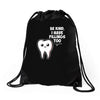 be kind i have fillings too Drawstring Bags