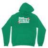 blessed sister with flower white color Unisex Hoodie