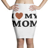i love my mom Pencil Skirts