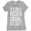 rock n grohl Ladies Fitted T-Shirt