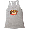 pizza pug Racerback Tank