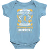 Never Underestimate The Strength Of A Childhood Cancer Warrior Baby Bodysuit