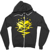 eryctriceps limited edition gold foil t shirt Zipper Hoodie