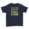 final form Youth Tee