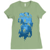 ninja kick ass clash Ladies Fitted T-Shirt