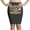 I Love Someone with Childhood Cancer to The Moon and Back to Infinity Pencil Skirts