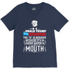 Donald trump The D Is Missing V-Neck Tee