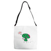 zombie cartoon Adjustable Strap Totes