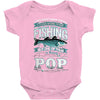 fishing pop Baby Bodysuit
