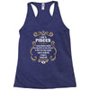 i am a pisces Racerback Tank