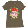 hip hop guy Ladies Fitted T-Shirt
