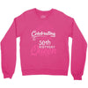 Celebrating With The 70th Birthday Queen Crewneck Sweatshirt