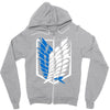 wings of freedom Zipper Hoodie