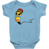 pencil monster Baby Onesie