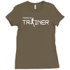 personal trainer fitness Ladies Fitted T-Shirt