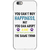 you can't buy happiness, but you can adopt a cat and that's pretty muc iPhone 6/6s Case