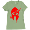 bullshirt's mens bloodied Ladies Fitted T-Shirt