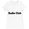 Radio Club logo Ladies Fitted T-Shirt