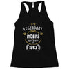legendary riders are born in 1963 Racerback Tank