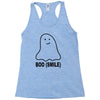 boo smile Racerback Tank