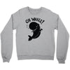 oh whale! Crewneck Sweatshirt