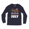 Halloween Kings Are Born In July Long Sleeve Shirts