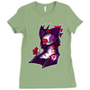 rude boi Ladies Fitted T-Shirt