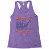 my cat and i stay in tonight Racerback Tank